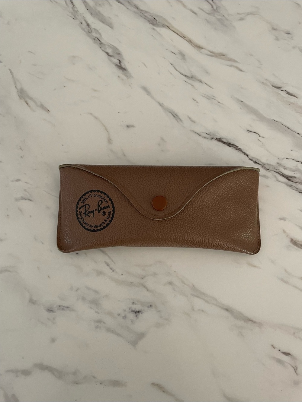 Ray-Ban Brown Leather Glasses/ Sunglasses Case